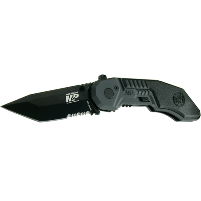 Smith & Wesson Military Police Magic Assisted Tanto Black/gray - Smith & Wesson