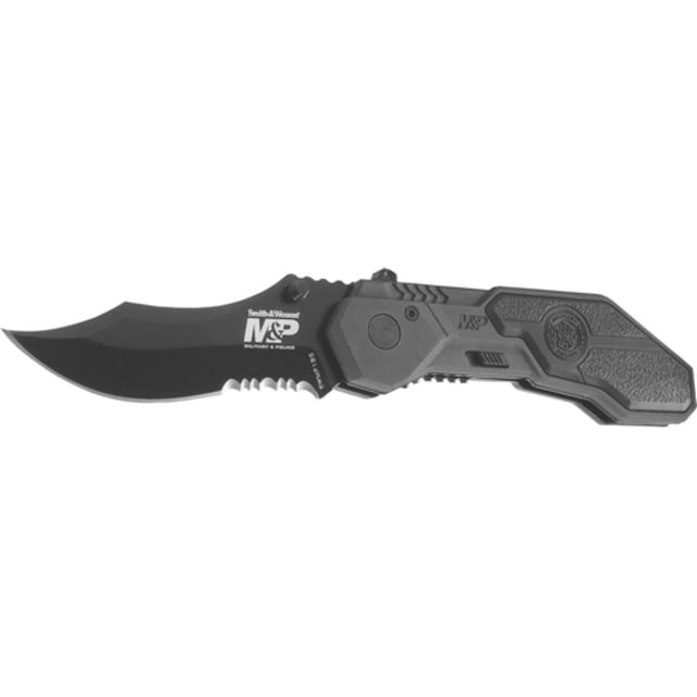 Smith & Wesson Military Police Magic Scooped Black/gray - Smith & Wesson