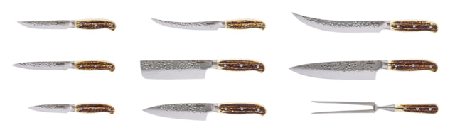 Smiths Cabin & Lodge Cutlery 15-Pcs Block Set Stag - Smiths
