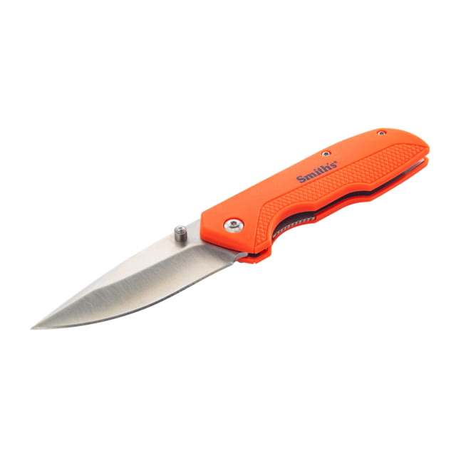 Smiths Edgesport 3 in Folding Knife Liner Lock Blaze Orange