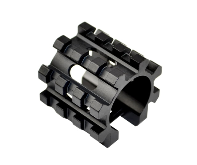 Sniper 5 Position Tactical Rail Barrel Mount for 12 Gauge Shotgun Black - Sniper