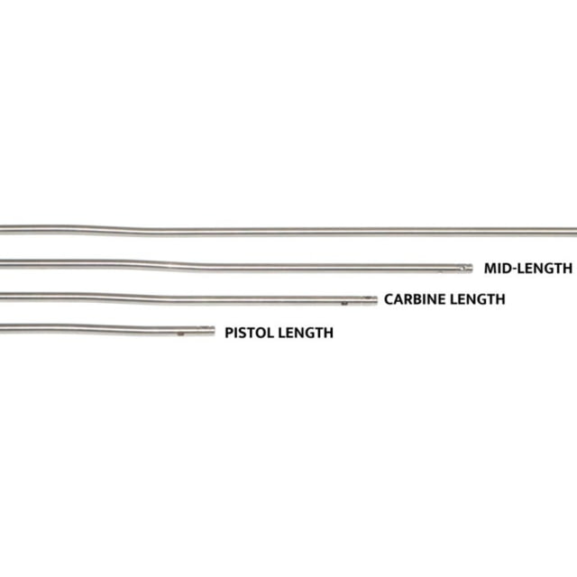 Sniper AR-15 .223/5.56 Gas Tube 15.125in Rifle Length Stainless Steel Gas Roll Pin Stainless steel - Sniper