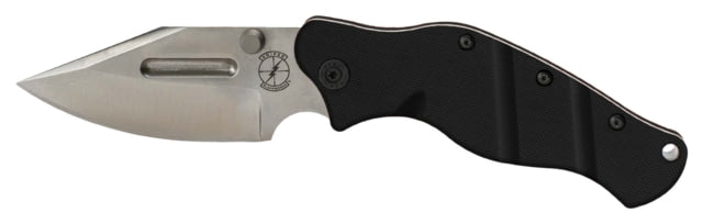Sniper Bladeworks LPC Folding Knife 3.53in S35VN Steel Satin Folding Blade Black Handle - Sniper Bladeworks