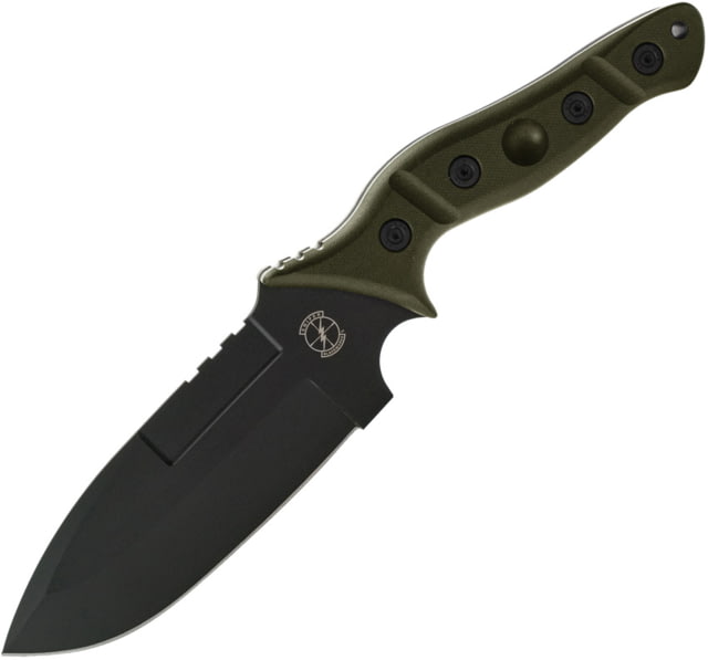 Sniper Bladeworks Mamu Fixed Blade Black/OD - Sniper Bladeworks