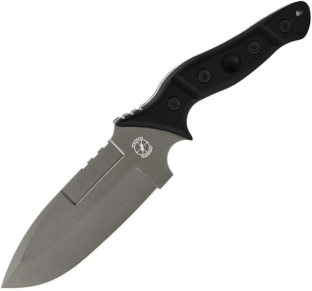 Sniper Bladeworks Mamu Fixed Blade Black/Satin - Sniper Bladeworks