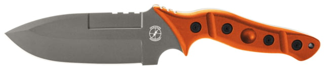 Sniper Bladeworks MAMU Fixed Blade Knife 5.46in 420HC Steel Fixed Blade Sniper Orange Handle Satin - Sniper Bladeworks