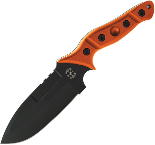 Sniper Bladeworks Mamu Fixed Blade Org/Blk - Sniper Bladeworks
