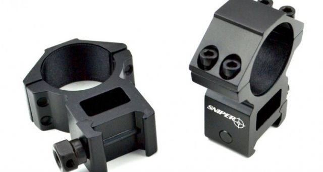 Sniper High Profile Rifle Scope Rings 30mm