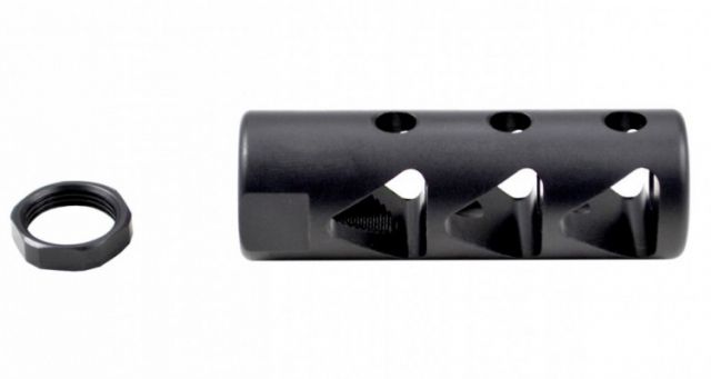 Sniper Muzzle Brake / Recoil Compensator for .308/762 5/8x24 Black - Sniper