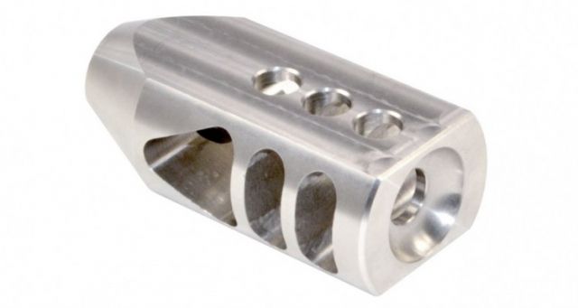 Sniper Muzzle Brake / Recoil Compensator for 4/15 .223/5.56 NATO 1/2X28 Stainless Steel - Sniper
