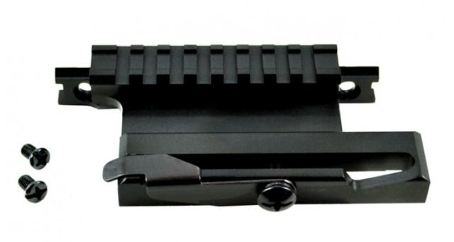 USED Sniper QD AK Side Mount Black MDSQA EDEMO1 Condition Parts Only/Salvage Defective - Sniper