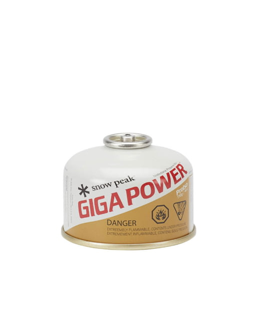 Snow Peak GigaPower Fuel 110 ProISO IsoButane and Propane Fuel Gold One Size
