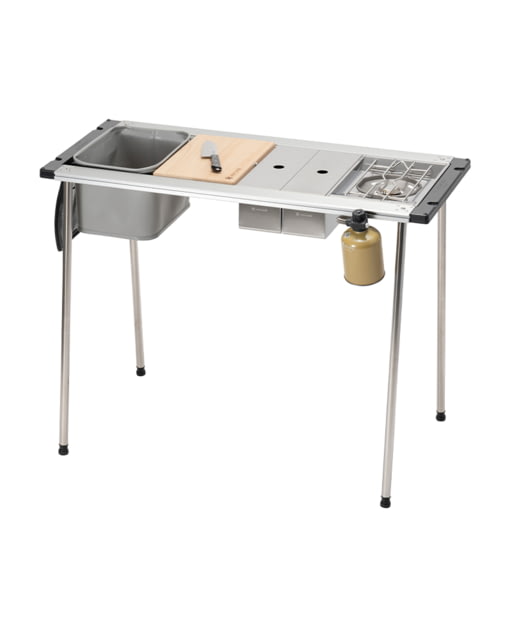 Snow Peak Iron Grill Table Camp Kitchen Starter Set One Size