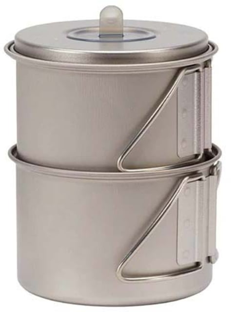Snow Peak Snow Peak Mini Solo Titanium Cook Set One Size - $86.95 at Optics Planet