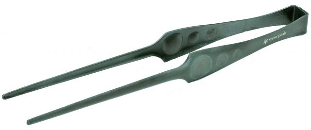 Snow Peak Stainless Steel Tongs One Size