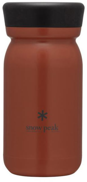 Snow Peak Stainless Vacuum Bottle MILK 350 Red Clay