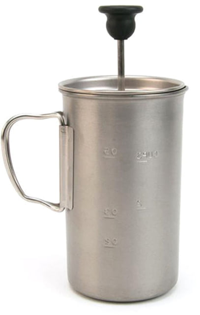 Snow Peak Titanium French Press One Size