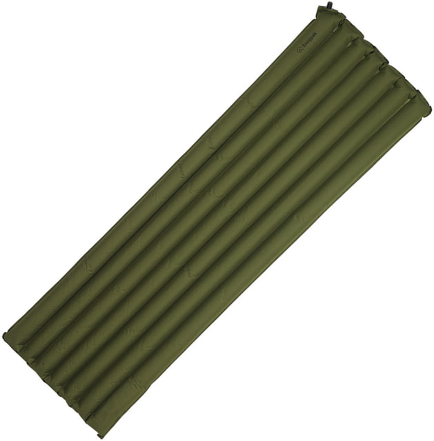 SnugPak Basecamp Air Mat w/Foot Pump Basecamp Ops Air Mat Olive