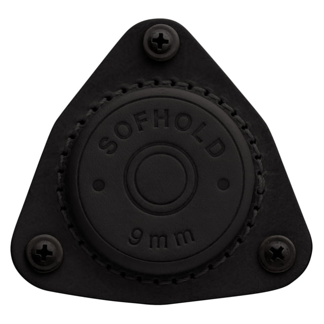 SofHold 9MM Bullet Gun Magnet Mount 1 Pack Black - Sofhold