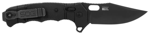 SOG Specialty Knives & Tools Seal Xr TI Folding Knife 3-9/10 in Blade Black