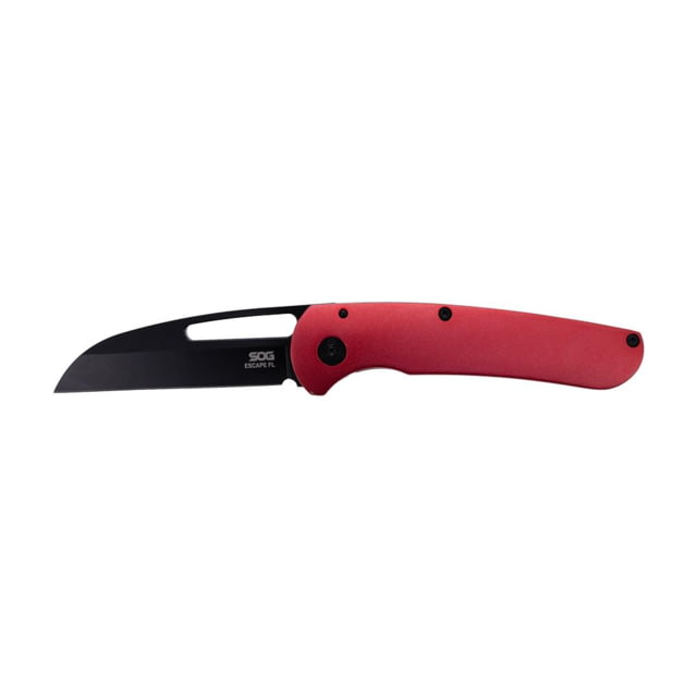 Sog SOG Escape FL Frame Lock Knife Red 3" Black Red 9Cr adult