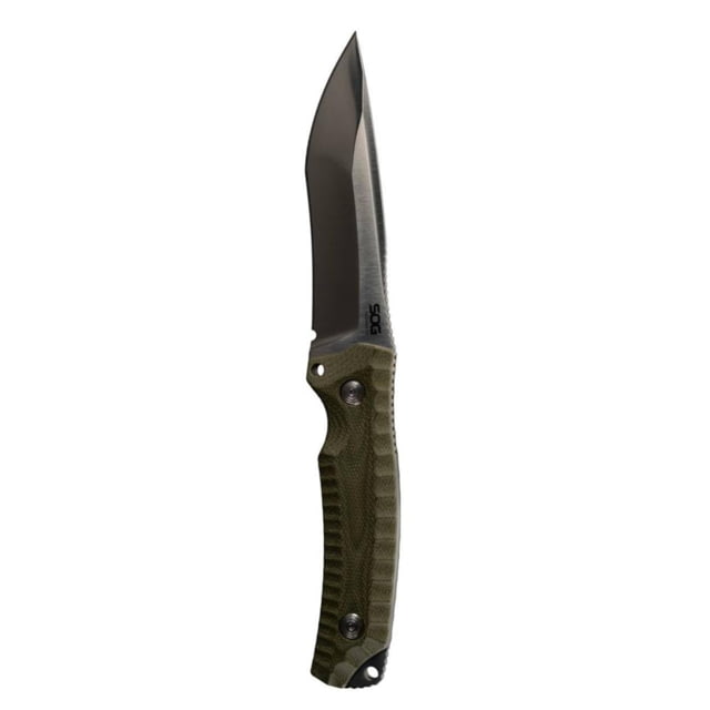 Sog Specialty Knives & Tools Sog SOG Kiku FX Fixed Blade Knife Black Micarta 5" Satin Cryo 3V SOG-17-27-01-57 Black Cryo 3V adult - $309.99 at Optics Planet