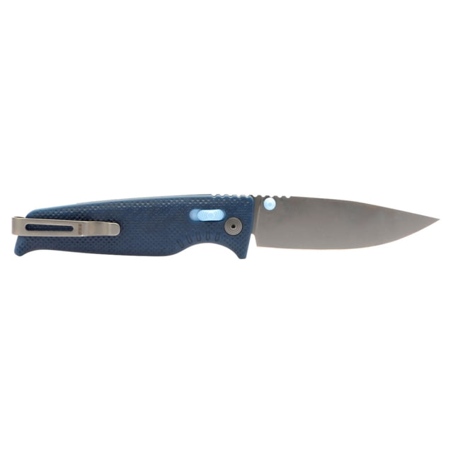 SOG Specialty Knives & Tools Altair XR Folding Knife 3.2 in CPM 154 Steel Clip Point GRN Squid Ink Black/Stone Blue Handle