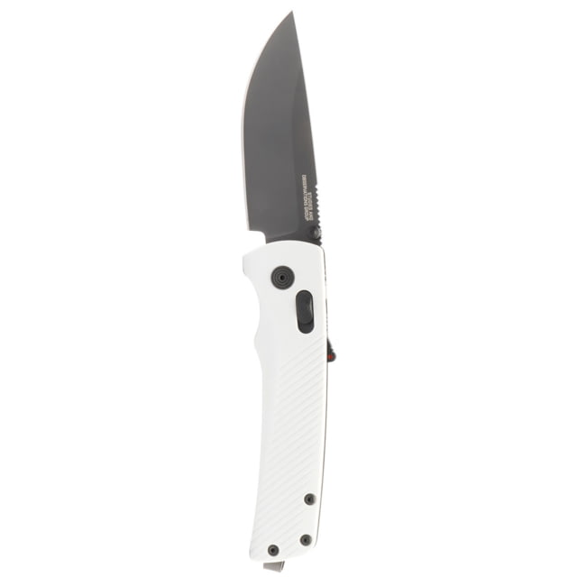 SOG Specialty Knives & Tools Flash AT Folding Knives 3.45in CRYO D2 TiNi Straight Back Blade Concrete GRN Handle