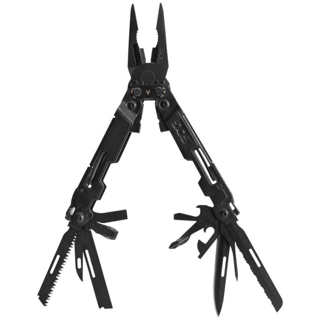 SOG Specialty Knives & Tools PowerAccess Deluxe Multi-Tool Stainless Steel Blade Black