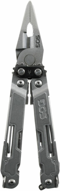 SOG Specialty Knives & Tools PowerAccess Deluxe Multi-Tool Stainless Steel Blade Stone Wash Finish Grey/Grey