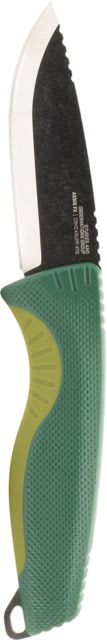 SOG Specialty Knives & Tools Aegis FX Fixed Blade Knife 3.7in CRYO KRUPP 4116 Fine Blade GRN/TPU Handle Forest/Moss Green 729857013499