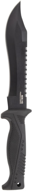SOG Specialty Knives & Tools Pinnacle Bowie Fixed Blade Knife Black