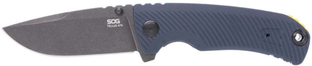 SOG Specialty Knives & Tools Tellus ATK Knife Squid Ink/Yellow