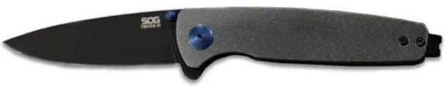 SOG Specialty Knives & Tools Twitch III Knife Gunmetal Gray/Blue/Black - Sog Specialty Knives & Tools