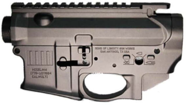 Sons of Liberty Gun Works BROADSWORD Billet Upper Receiver Matches M76 Rail Black - Sons Of Liberty Gun Works