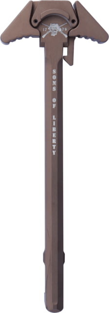 US Sons of Liberty Gun Works Liberty Ambidextrous Charging Handle, 5.56mm, Anodized, Tan, LCH-5.56-TAN Tech Data