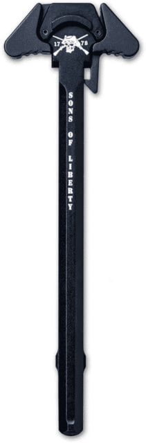 Sons Of Liberty Gun Works Sons of Liberty Gun Works Liberty Ambidextrous Charging Handle 5.56mm Narrow Latch Anodized Black Black - $100.00 at Optics Planet