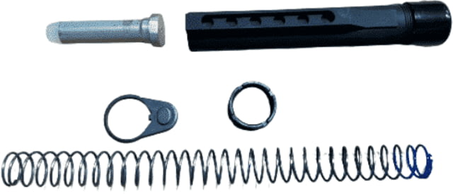 Sons of Liberty Gun Works Receiver Extension Kit 6 Pos RE Blue Spring H Buffer Castle Nut End Plate Black - Sons Of Liberty Gun Works