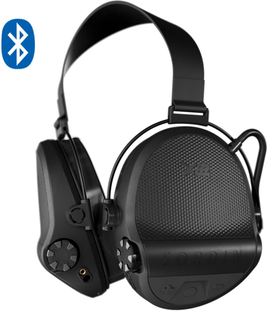 Sordin Supreme X2BT Gel Neckband Black - Sordin