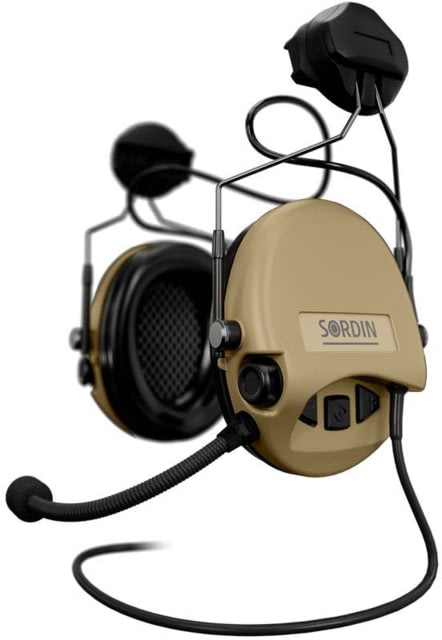 Sordin Supreme MIL CC Headset Beige Cups - Sordin