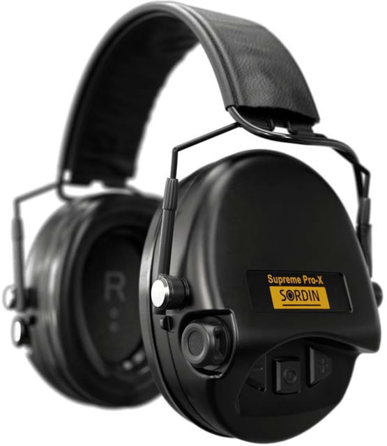 USED Sordin Supreme Pro-X SFA Headset Black Cups - Sordin