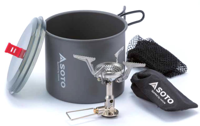 Soto New River Pot And Amicus w/ Igniter Grey OD-1NVE NR