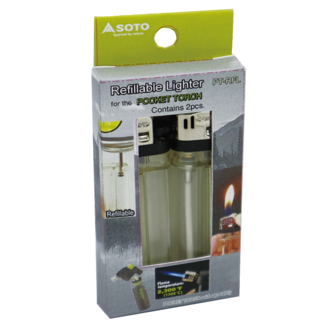 Soto Refillable Lighter No Fuel