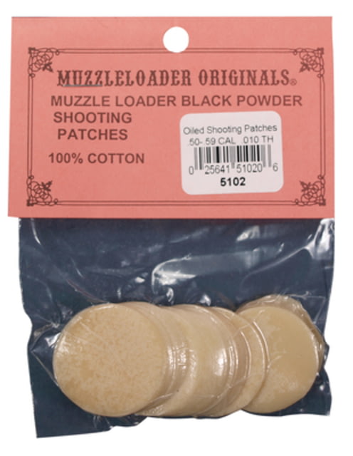Southern Bloomer Oiled Patches .50-.59 Caliber