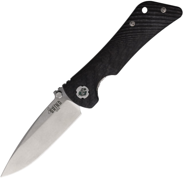 Southern Grind Spider Monkey DP Folding Knife 4.25in Closed 3.25in Stonewash Magnacut Steel Drop Point Blade Carbon Fiber Handle - Southern Grind