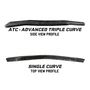 Spartan Armor Systems AR500 Omega Steel Core Body Armor Swimmers Cut Set Of Two Plate Atc Full Coat Black 10x12