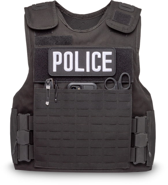Spartan Armor Systems Level IIIA 1000D Sentinel Legend Tactical Vest Black Small