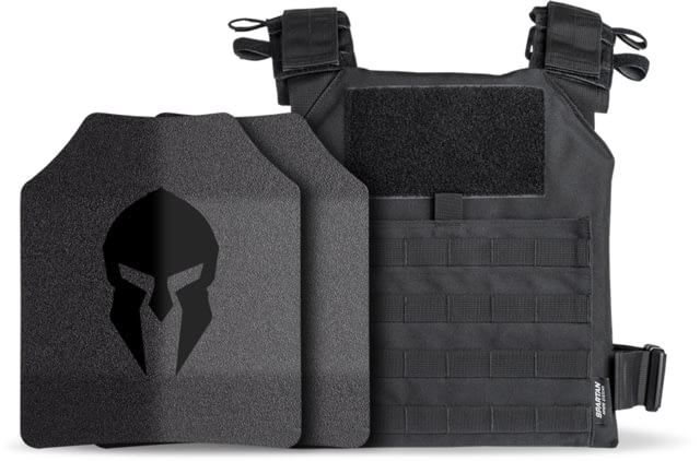 Spartan Armor Systems AR500 Omega Body Armor Active Shooter Kit/police Tactical Gear Atc Full Coat Black Medium-Extra Large PKG500-ACTSH-ATC-FC-KIT - Spartan Armor Systems