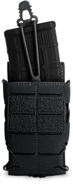 Spartan Armor Systems Single Rifle Magazine Pouches Black - Spartan Armor Systems