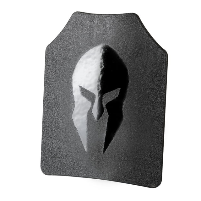Spartan Armor Systems Spartan Omega AR500 Steel Core Armor Body Armor Shooters Cut Two Set Black 11x14